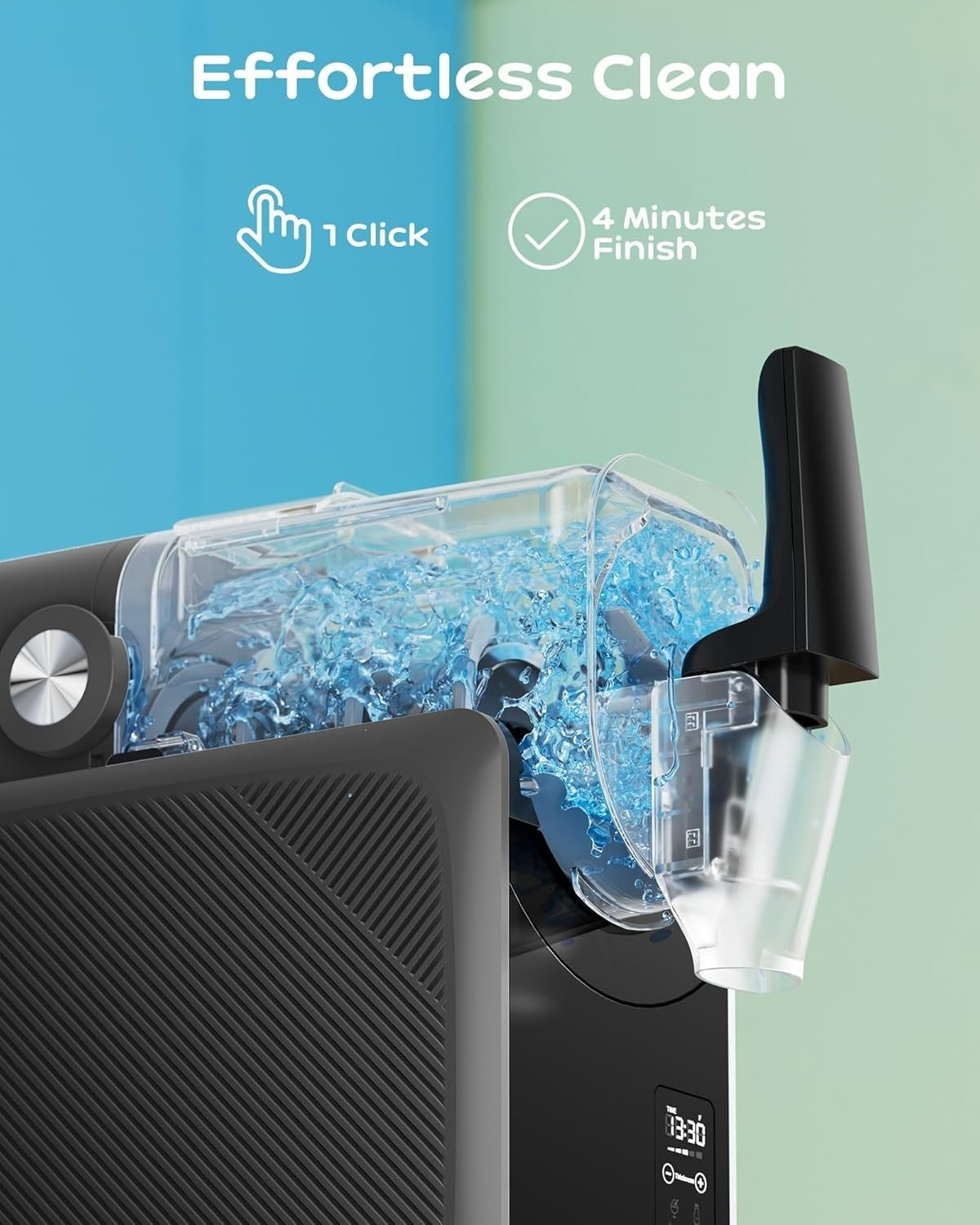 Slushie Maker Machine 2L No Ice Digital Touch Self Cleaning 5 Presets