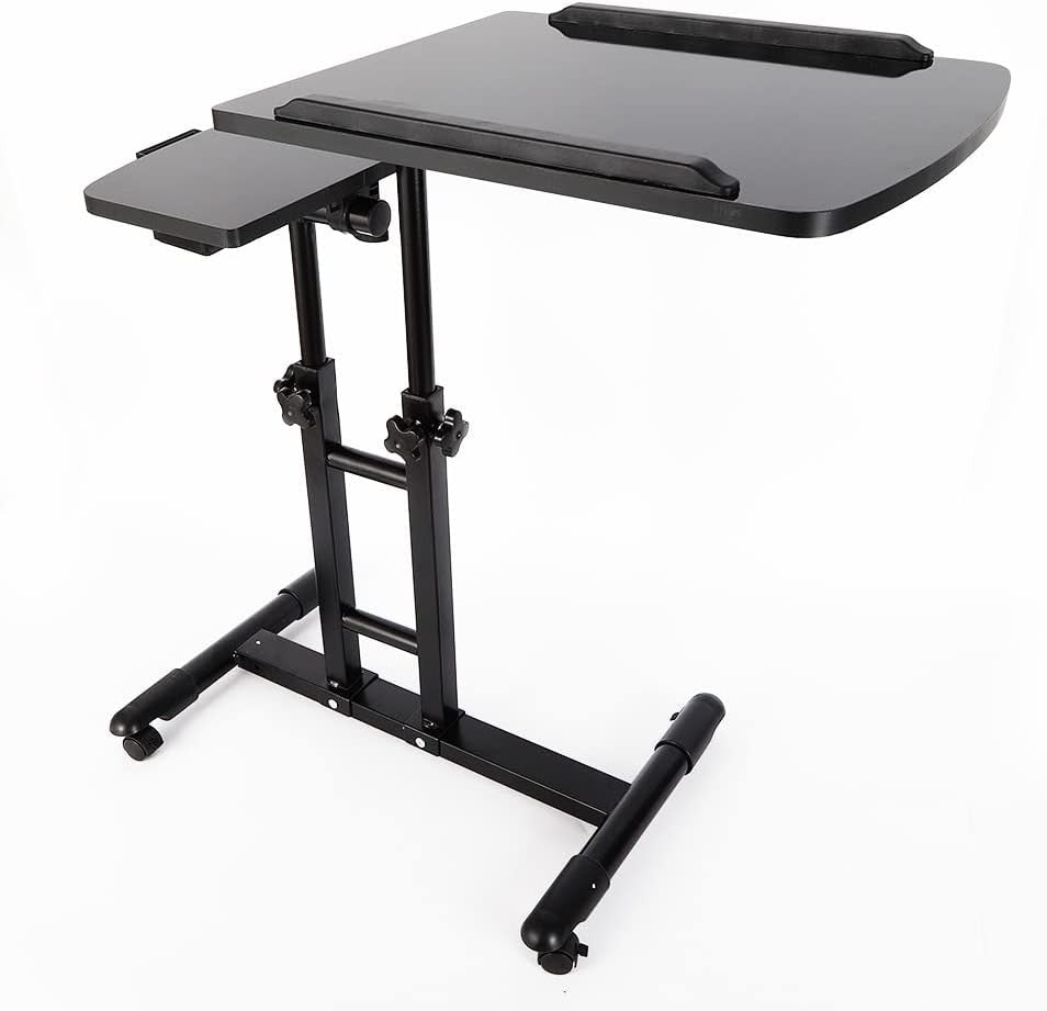 Portable Tattoo Workstation Adjustable Desk Mobile Studio Table with Storage