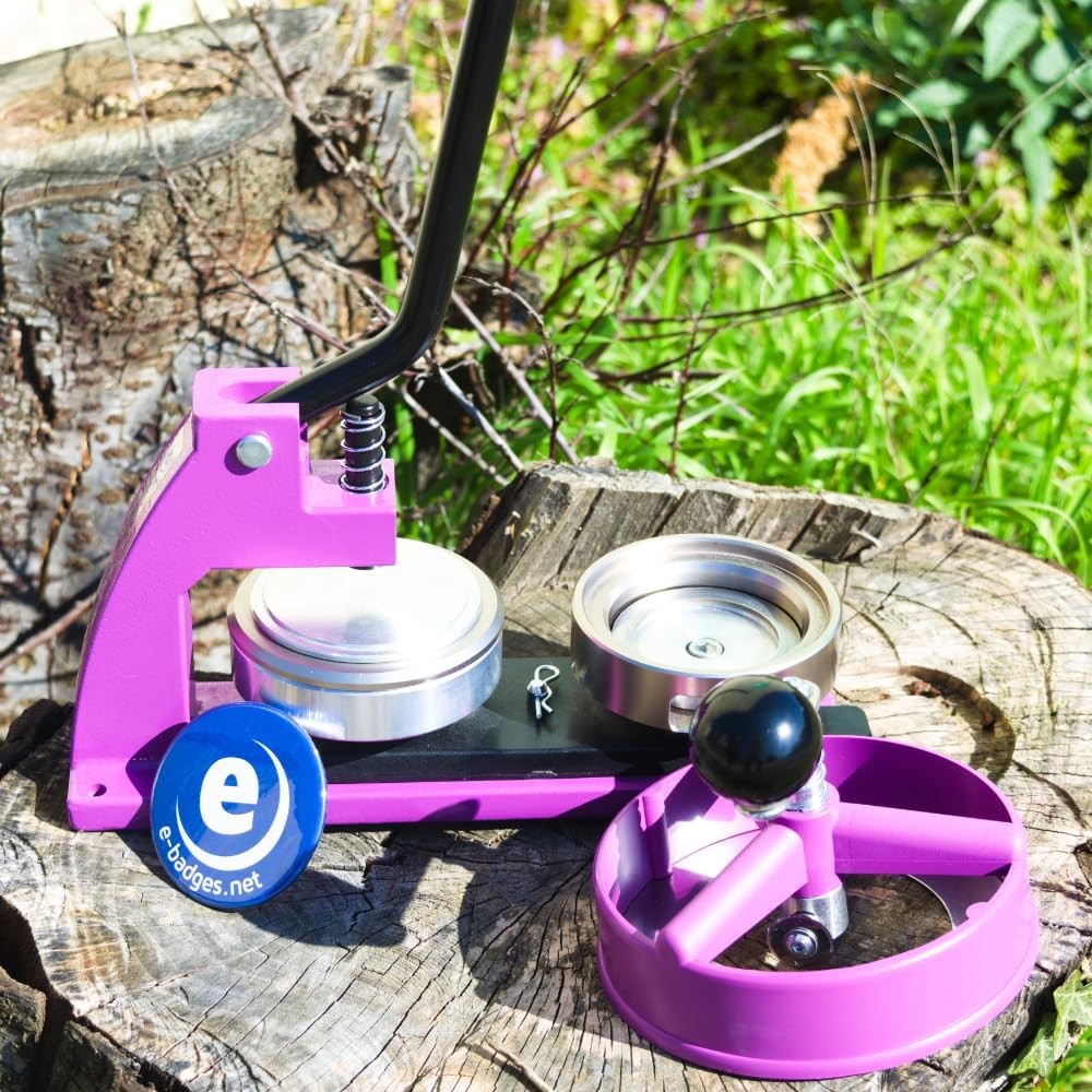 Badge Making Machine 38mm Metal Button Press Kit with 250 Badges