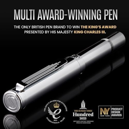 EDC Silver Rollerball Pen Silver Chrome Medium Pocket Pen Model