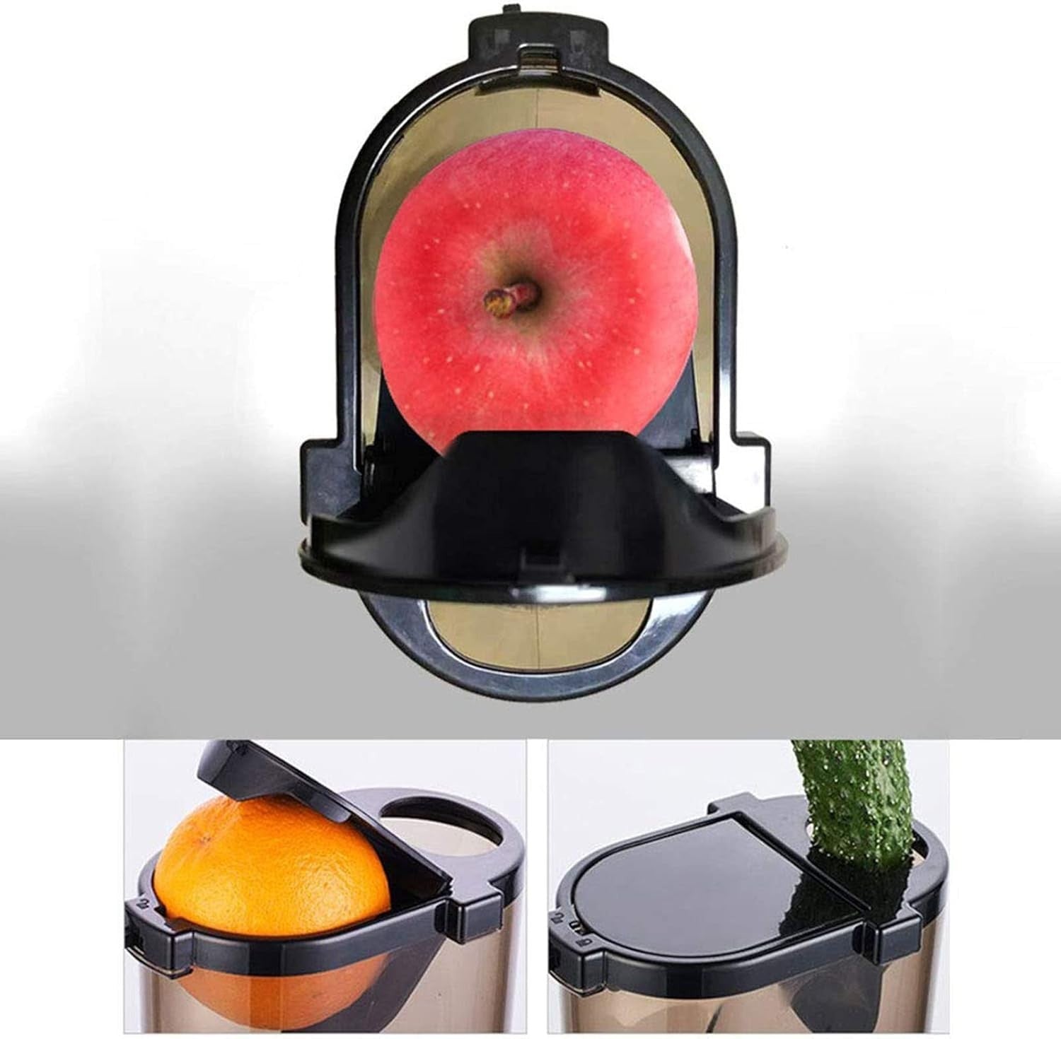 Gold Automatic Juicer Whole Fruit Vegetable Extractor Adjustable Pulp
