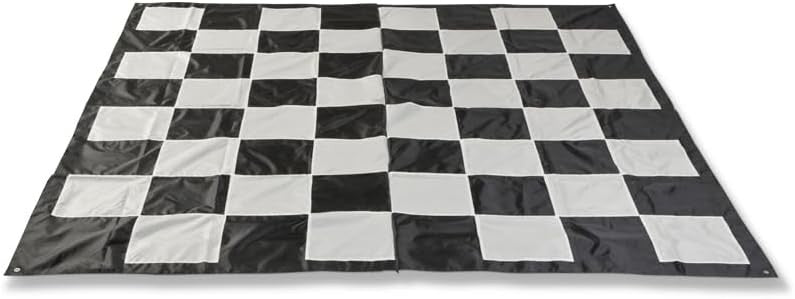 Giant Outdoor Chess Mat 262cm | Waterproof Nylon Board for Garden Play