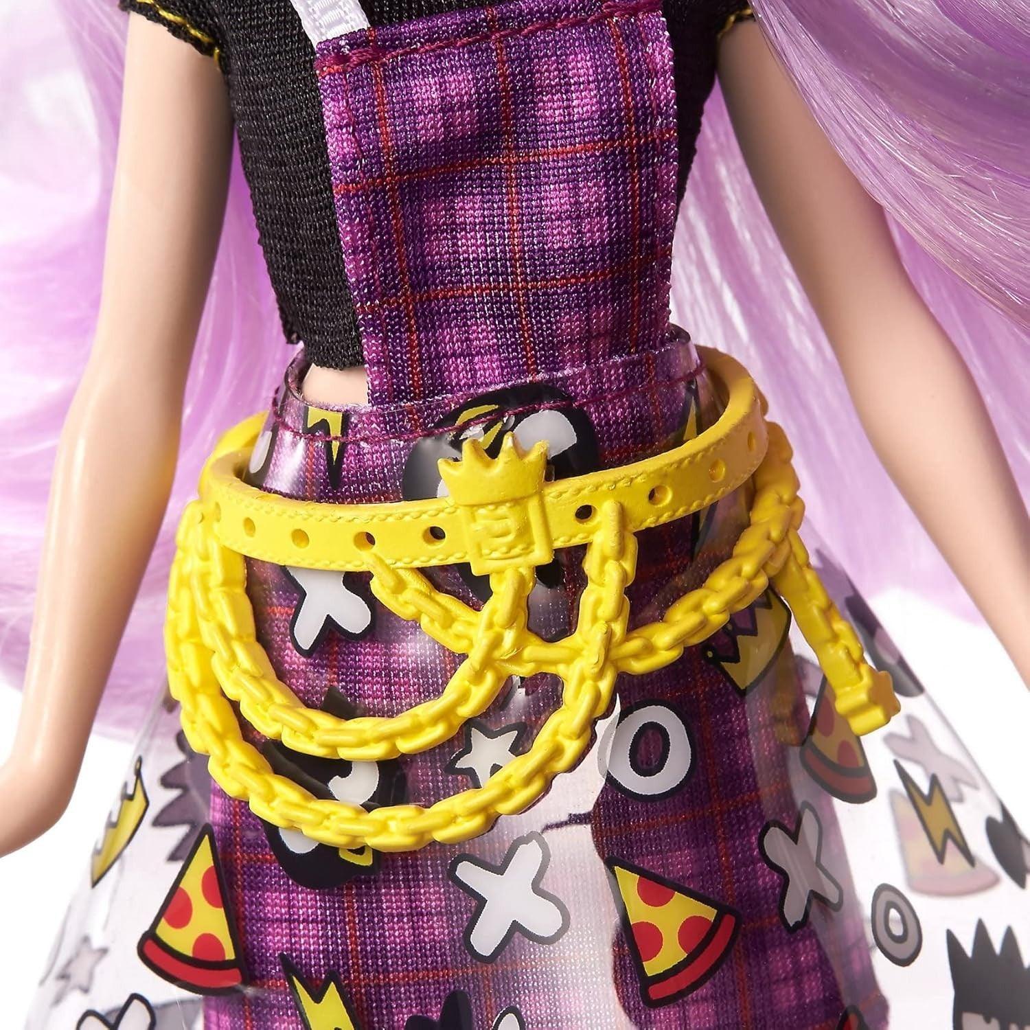 Rock Star Fashion Doll 10in Outfit Sneakers Vinyl Skirt Figure Set