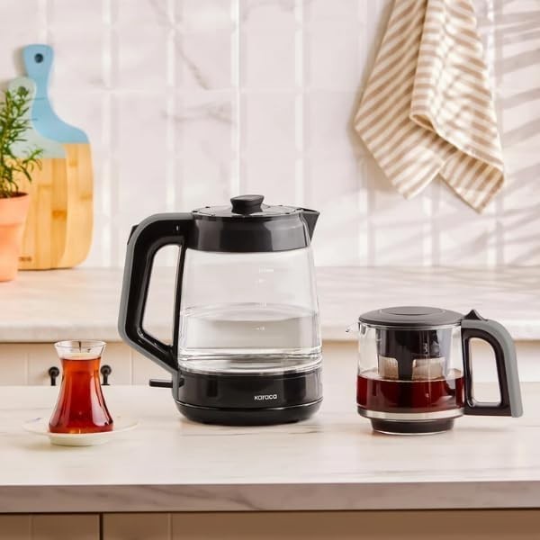 3.1L Glass Tea Maker Electric Kettle 1900W Keep Warm Tea Brewer