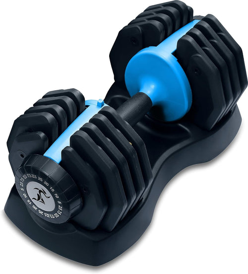 Adjustable Smart Dumbbell 2.5–25kg Quick Dial Home Gym Weight