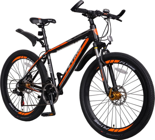 21 Speed Unisex Mountain Bike 26" Lightweight Alloy Frame Disc Brakes