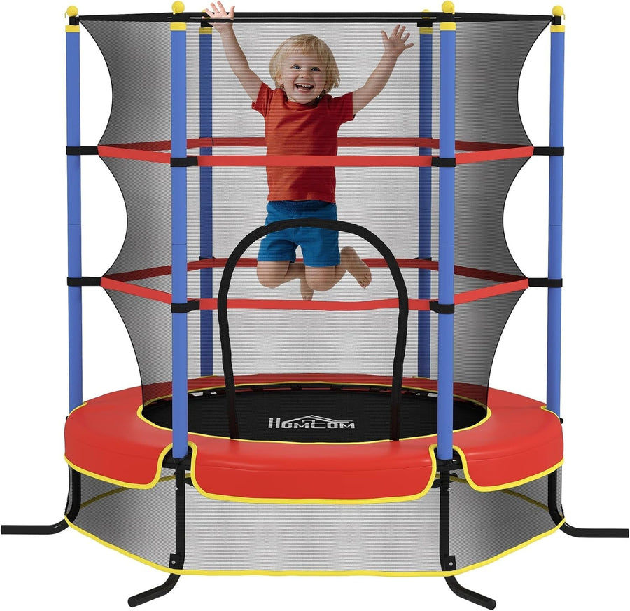 6FT Kids Trampoline Safety Enclosure Springless Indoor Outdoor 50KG