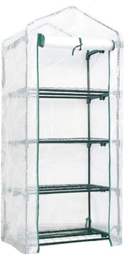 4 Tier Greenhouse Waterproof PVC Cover 160x70x50cm | Cold Frost Protection Tent