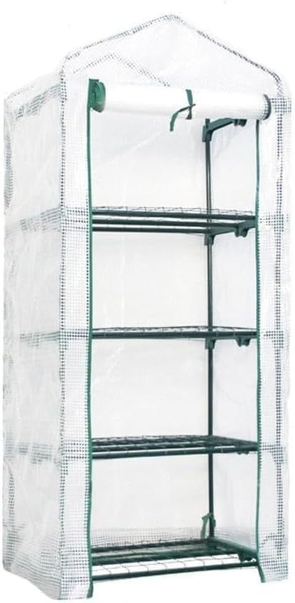 4 Tier Greenhouse Waterproof PVC Cover 160x70x50cm | Cold Frost Protection Tent