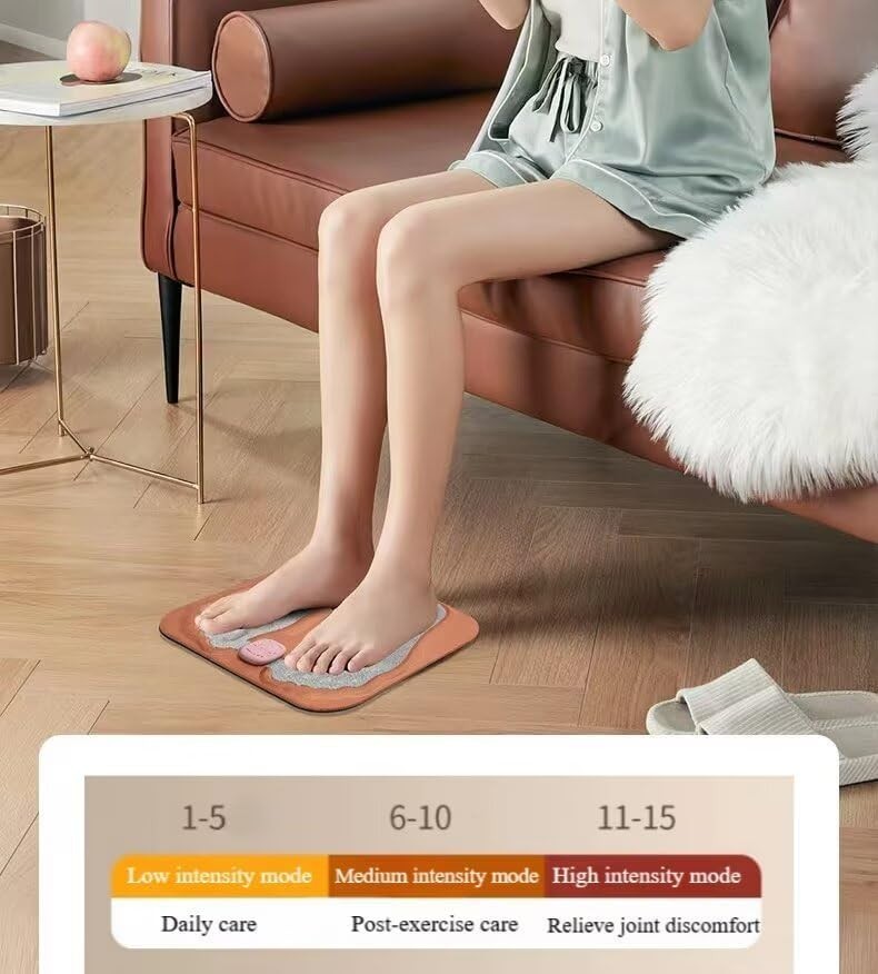 PiloFri NeuroRom Foot Massager Portable Battery-Powered Pain Relief Therapy