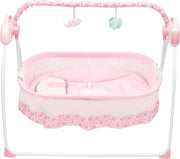 Electric Baby Crib Cradle Auto Rocking Bassinet with Music & Remote