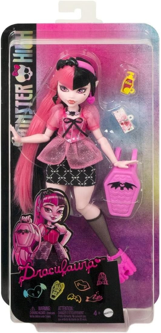 Day Out Fashion Doll Pink Outfit Articulated Accessories Handbag