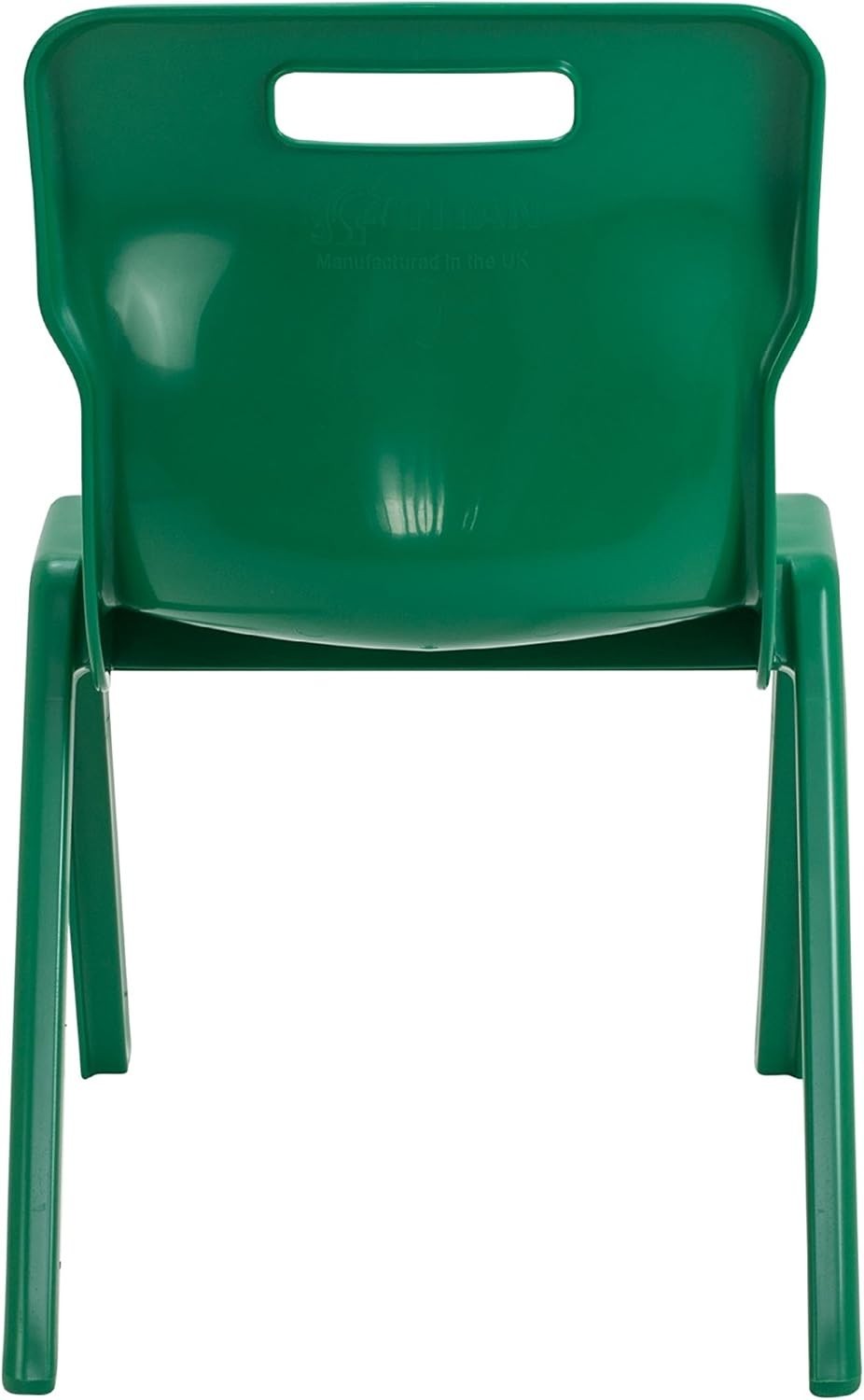 Classroom Chairs Pack of 3 Heavy Duty Stackable Size 6 Green