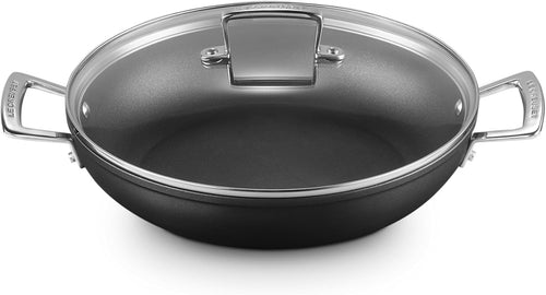 28cm Toughened Non Stick Casserole with Glass Lid – Oven & Induction Safe