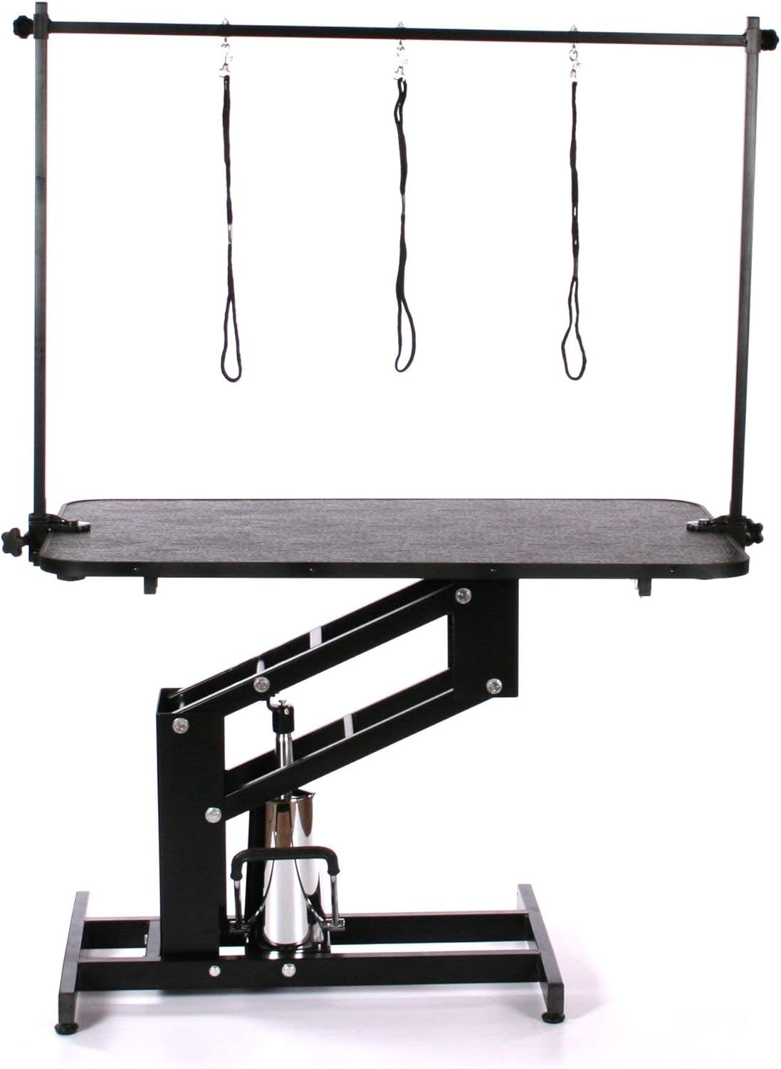 Hydraulic Dog Grooming Table Heavy Duty Adjustable Lift H Bar Large Dogs