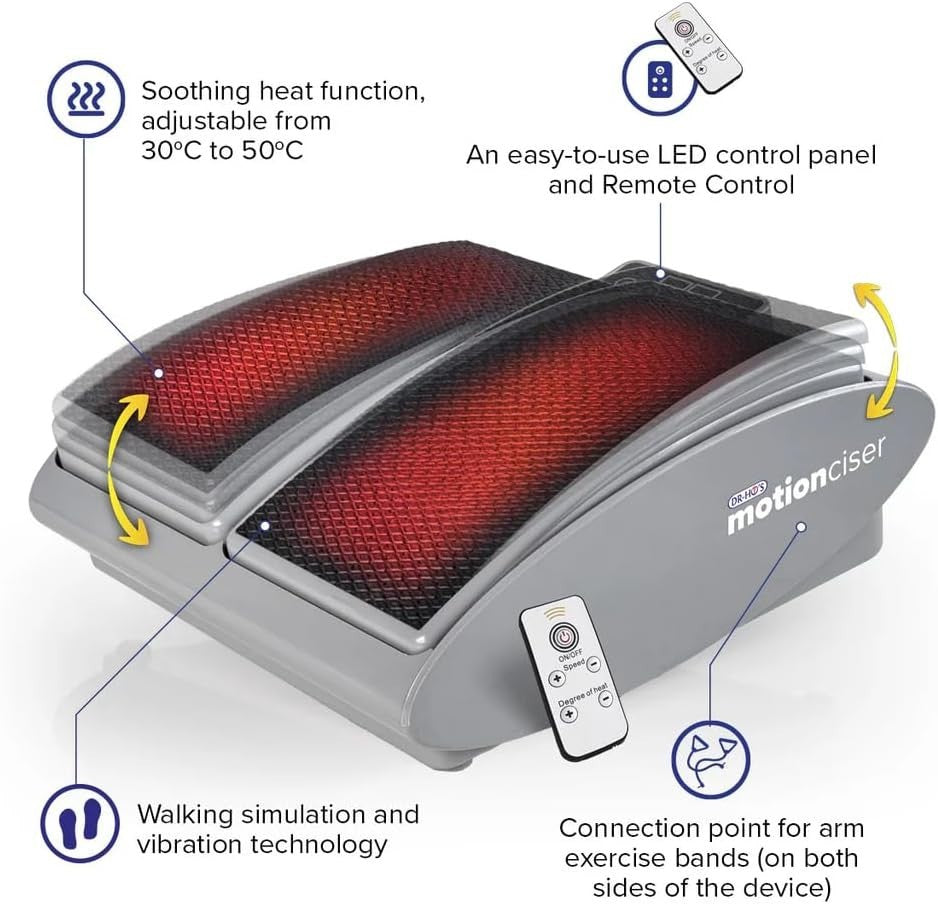 Electric Foot & Leg Massager for Circulation, Swollen Feet Relief & Pain