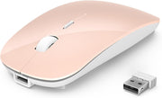 Rechargeable Bluetooth Mouse 4800 DPI Slim Silent USB-C Wireless