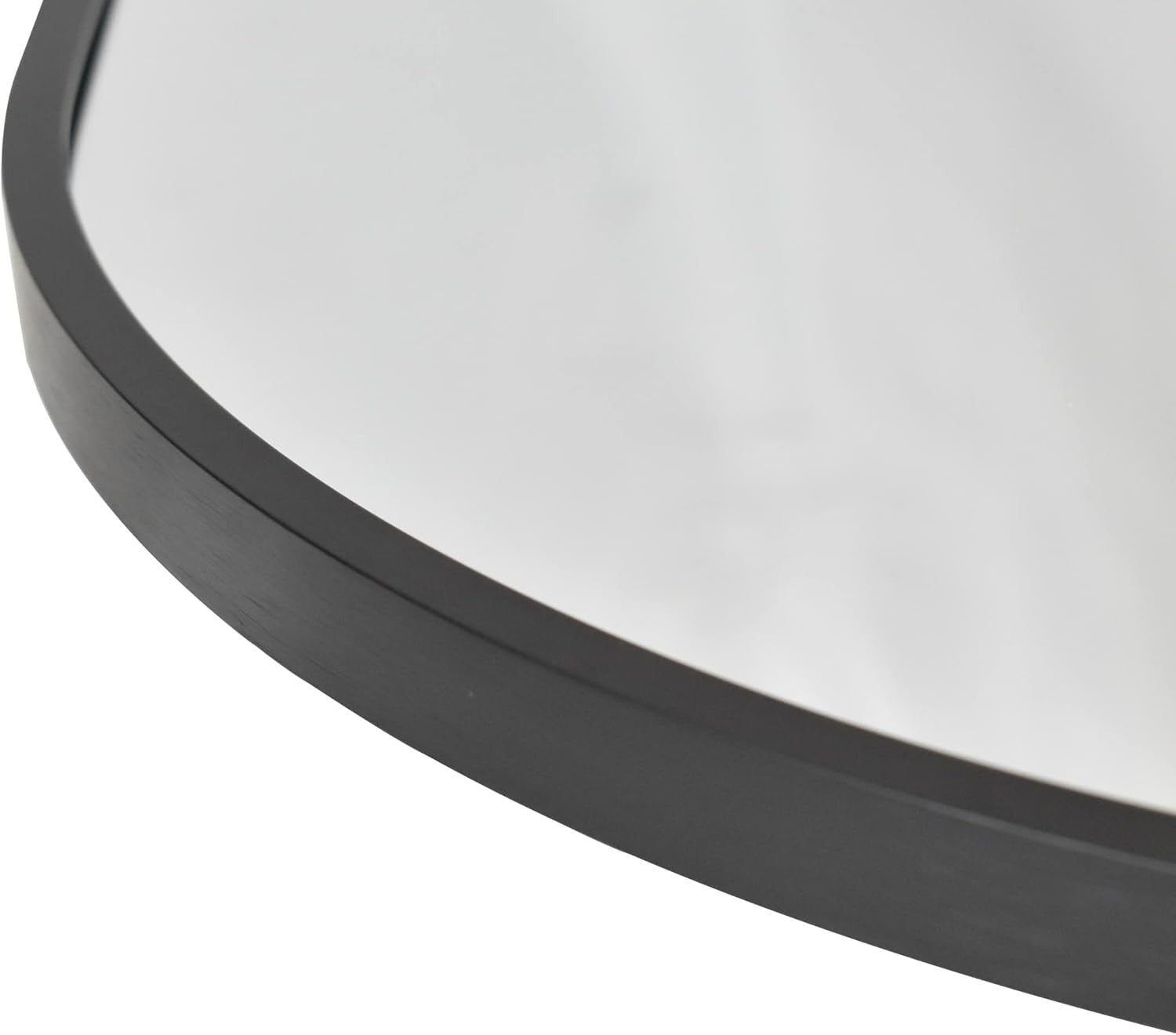Full Length Arched Wall Mirror 110x35cm Metal Frame Modern Dressing
