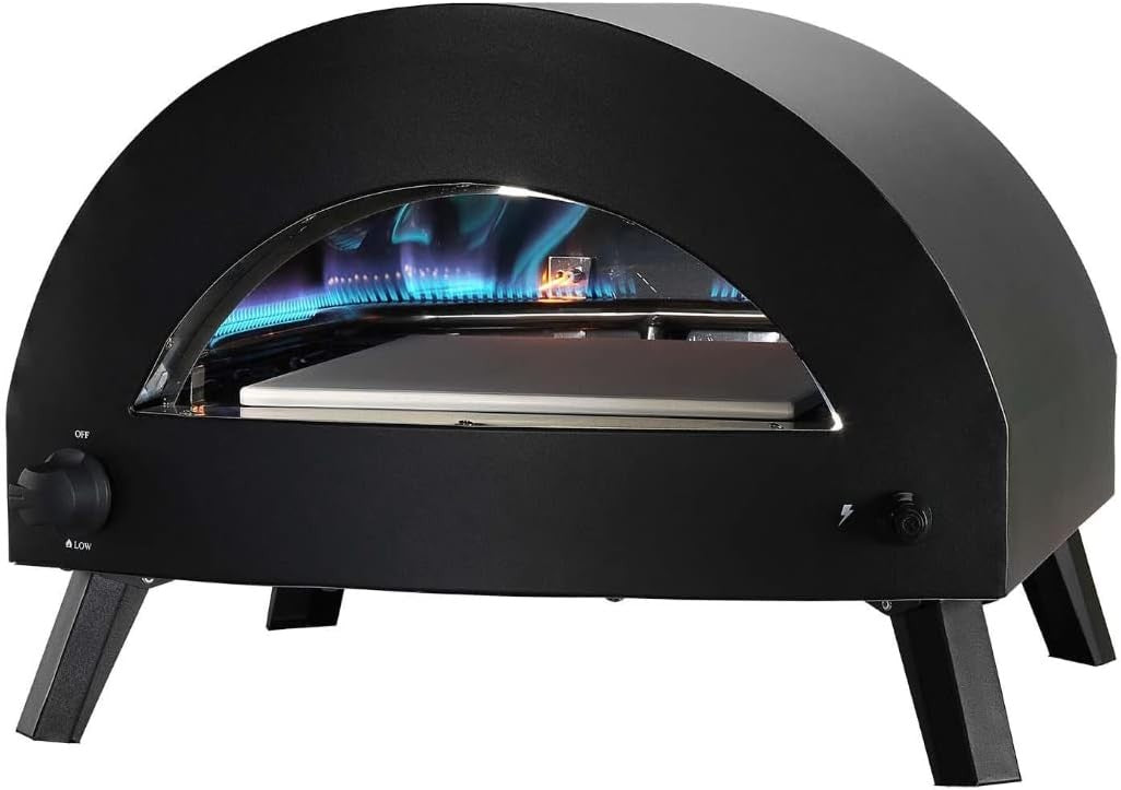 Heat-Outdoors Omica Pizza Oven, Black (800601) [Energy Class A]