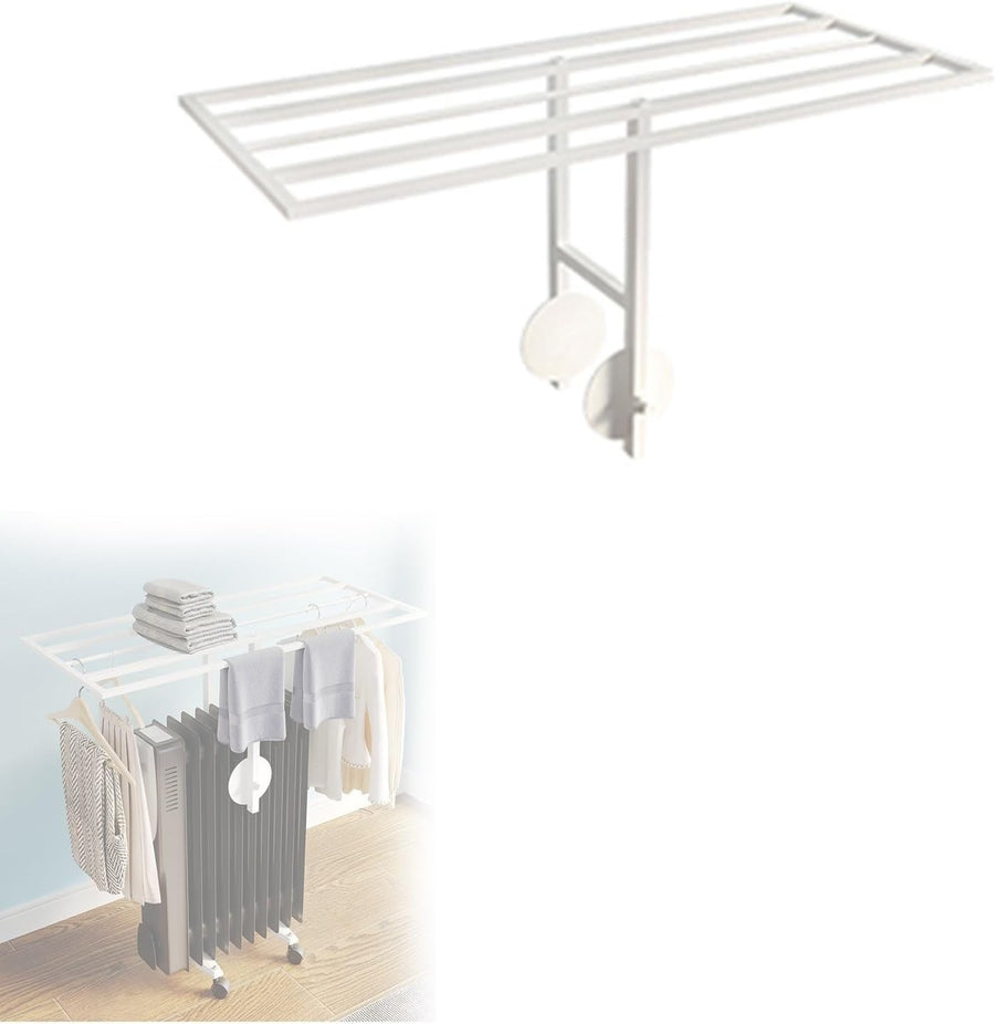 Adjustable Indoor Radiator Clothes Drying Rack – Heavy Duty 60cm/24in