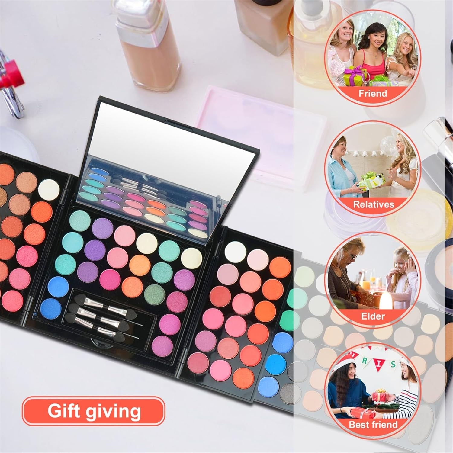 All In One Makeup Set Gift Travel Kit Matte Eyeshadow