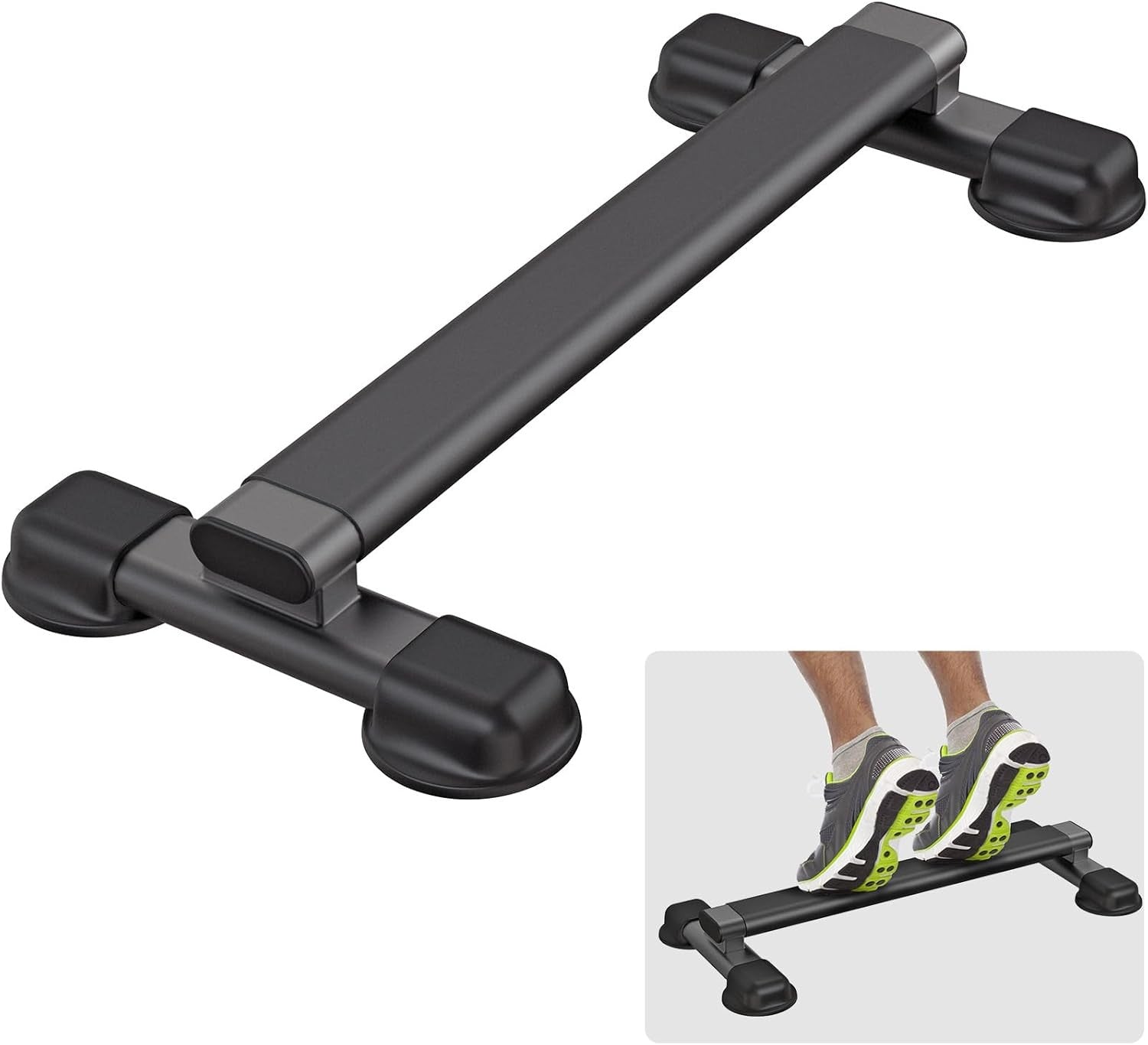 Steel Calf Raise Bar Block Squat Wedge Trainer 800lb
