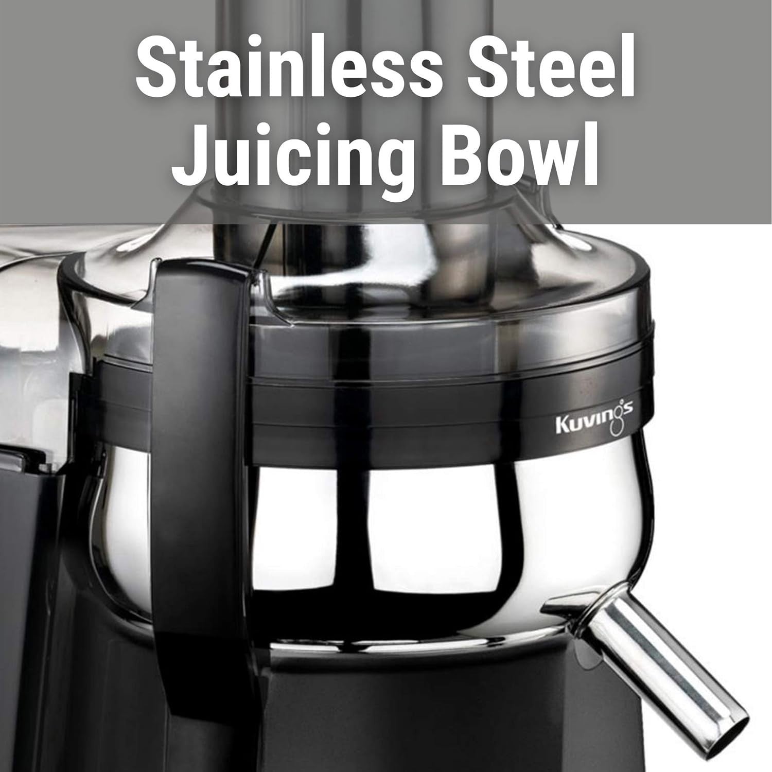 Centrifugal Juicer Stainless Steel Fast Extraction Overheat Protection