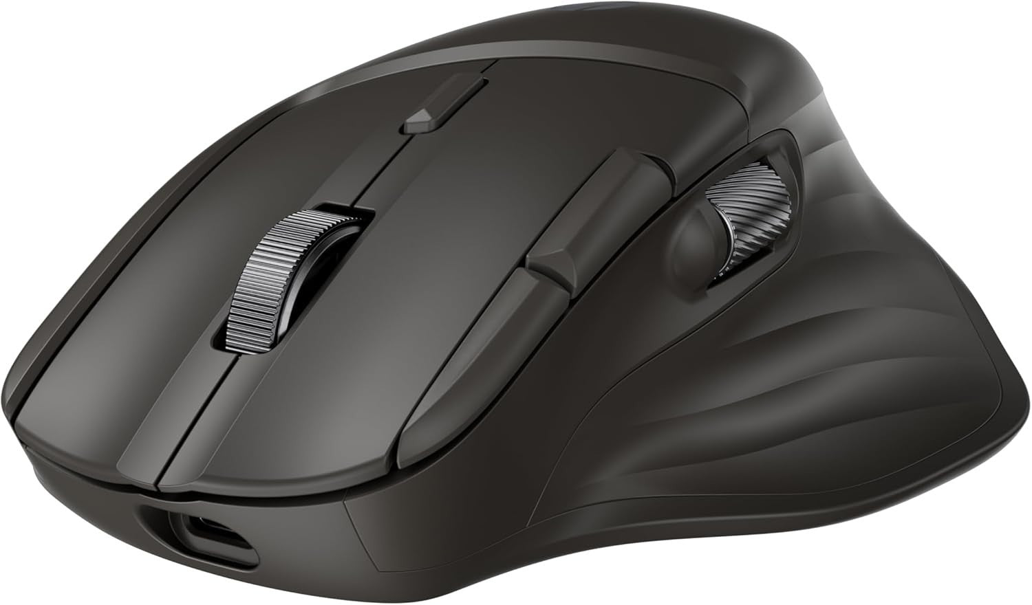 Ergonomic Wireless Mouse 6K DPI Fast Scroll Rechargeable Multi-Device