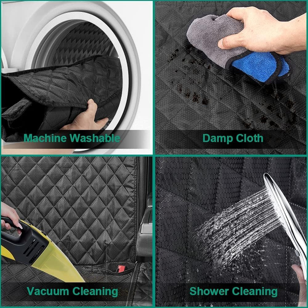 Waterproof Dog Car Seat Cover Rear Back Seat Protector Non Slip Mat