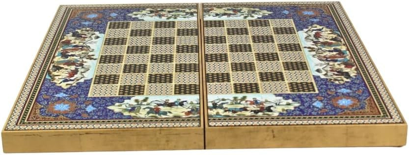 Luxury Wooden Backgammon Set 20” Large Classic Board Game Family Gift