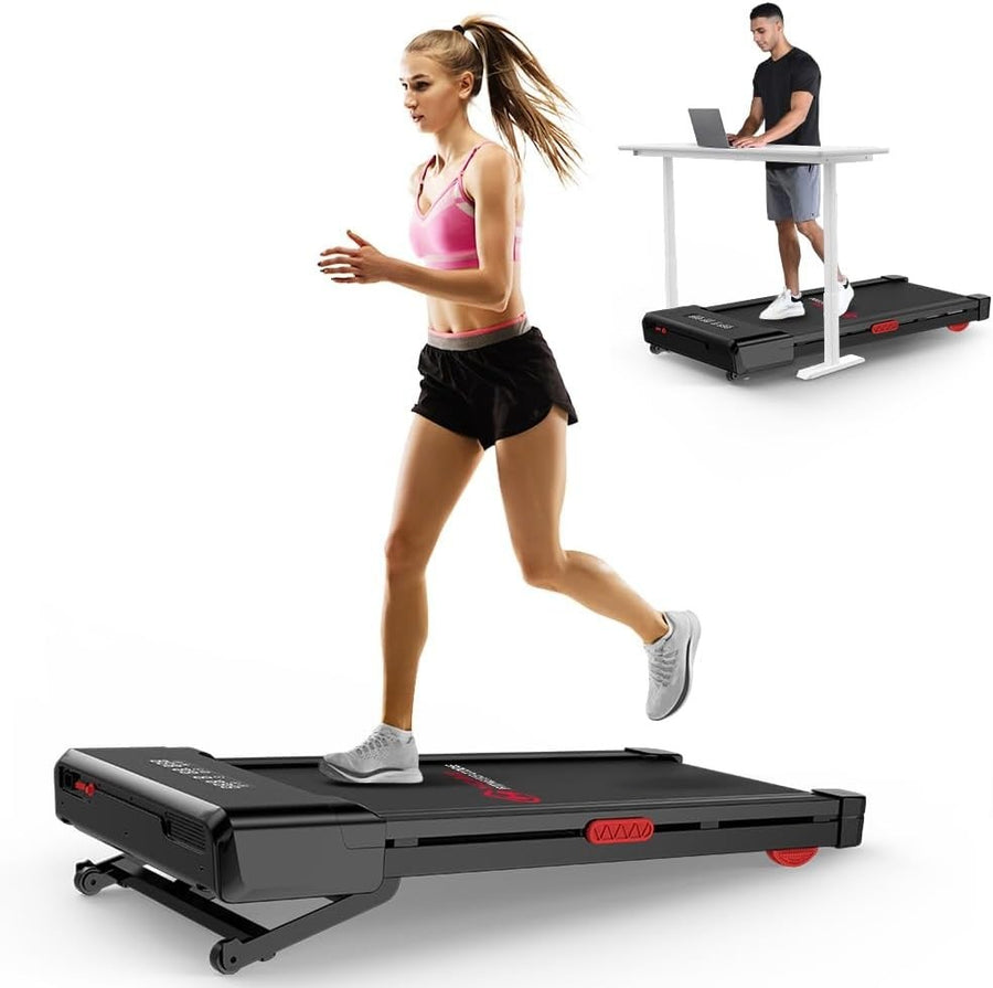 Auto Incline Folding Treadmill 1-10KM/H 3HP Quiet Motor LED Display
