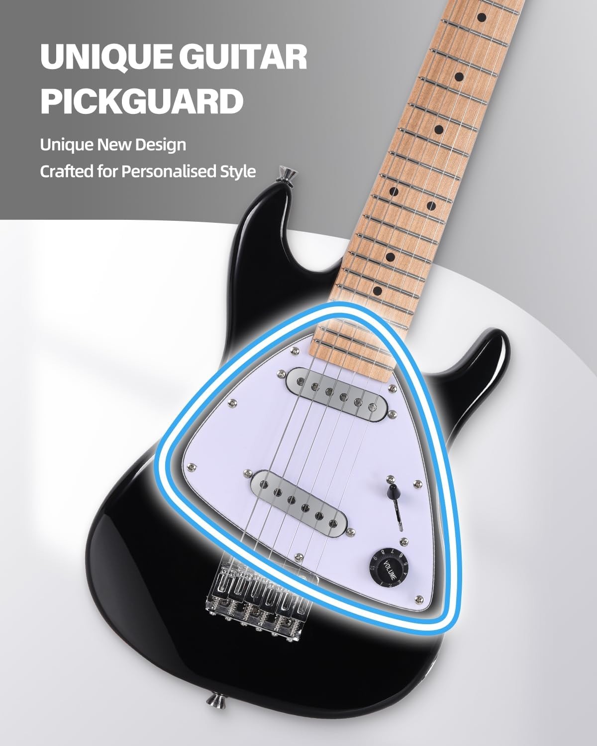 Kids Electric Guitar 30" 1/4 Size Starter Kit w/ Amp & Bag