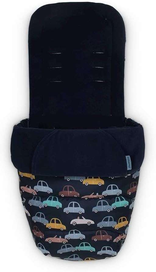 Lightweight Baby Pushchair from Birth to 25kg, Umbrella Fold, Footmuff
