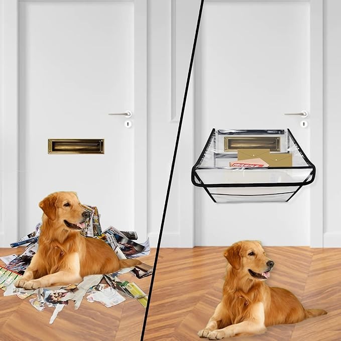 Dog-Proof Letterbox Catcher Cage – Easy Install, Large Capacity, 40x40cm