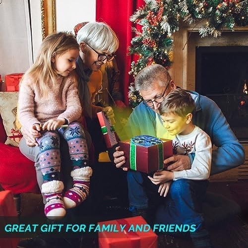 Kids Mini UFO Drone with 360° Motion Sensors & LED Light Toy Gift