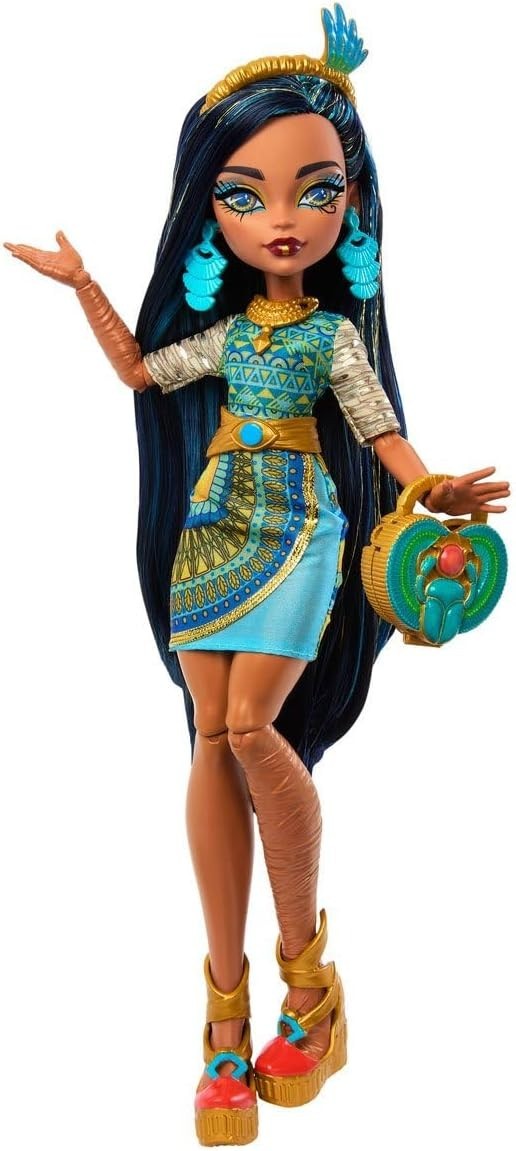 Articulated Fashion Doll Day Out Outfit Snack Accessories Play Set