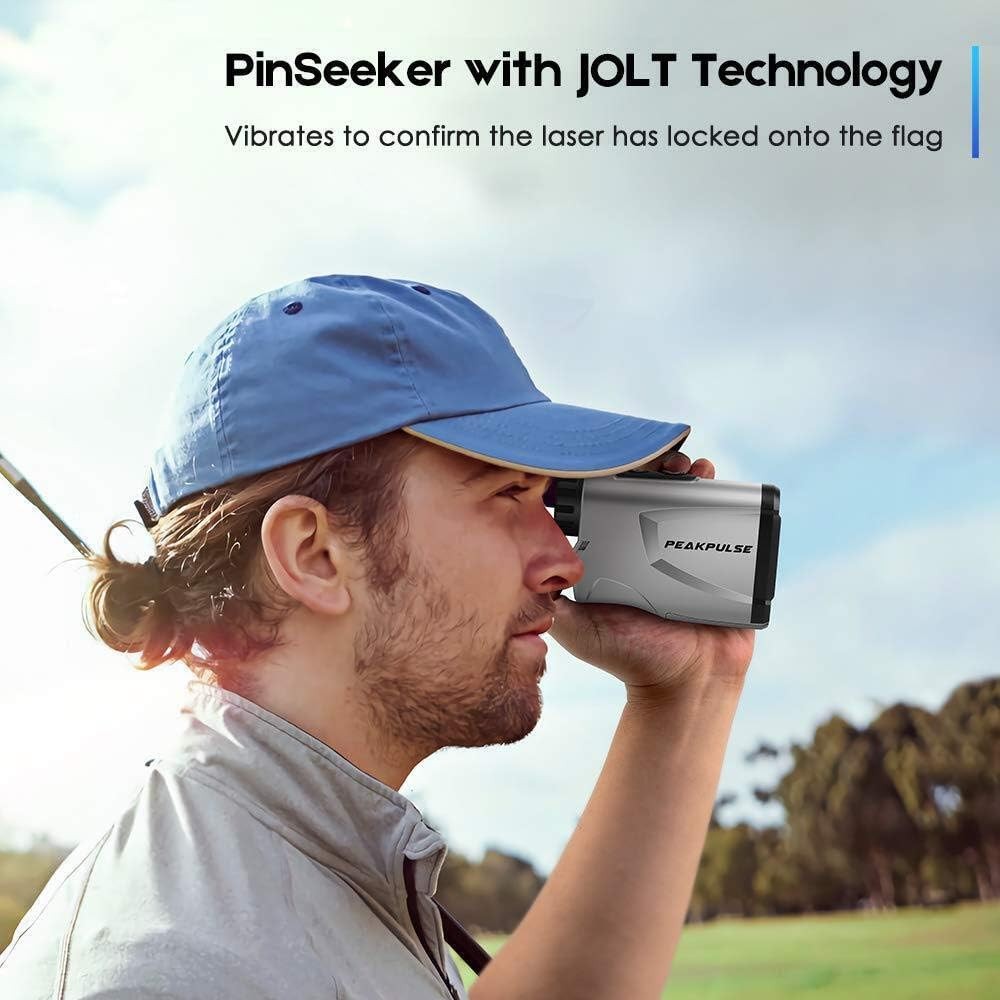 Golf Range Finder 600 Yards Slope Flag Lock 6X Magnification Compact