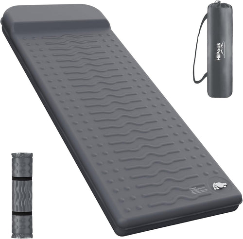 Memory Foam Sleeping Pad 195x70.5x7.6cm Inflatable Camping Mat