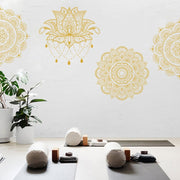 Boho Mandala Wall Sticker Removable Vinyl Home Decor 116x39cm