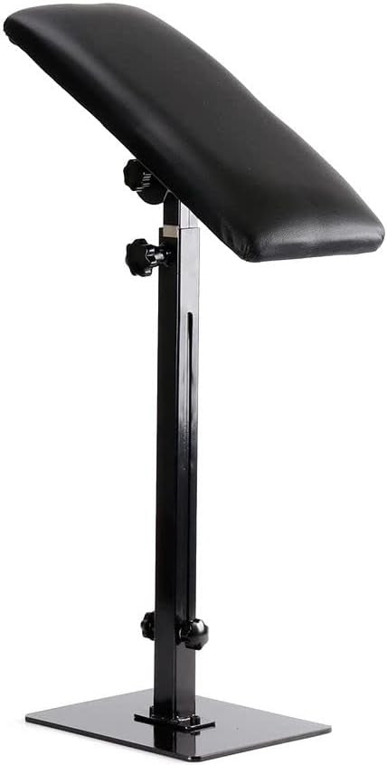 Tattoo Arm Rest Adjustable Height Portable Stand Padded Support for Studio