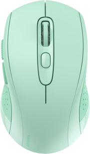 Wireless Bluetooth Mouse 4000DPI Silent Click Ergonomic Multi Device Green
