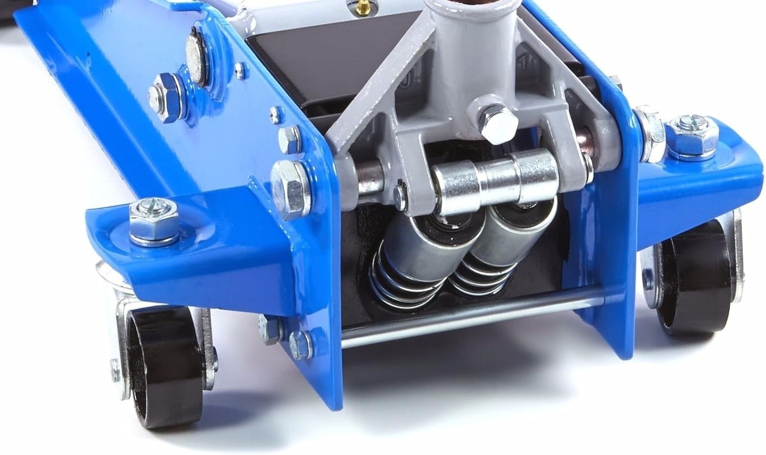 3 Ton Hydraulic Trolley Jack Dual Piston 120–460mm Heavy Duty Car Lift Alloy