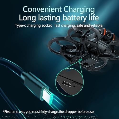 Drone Airdrop System for Avata 2 Payload Release 4K Action Camera Mount 75g