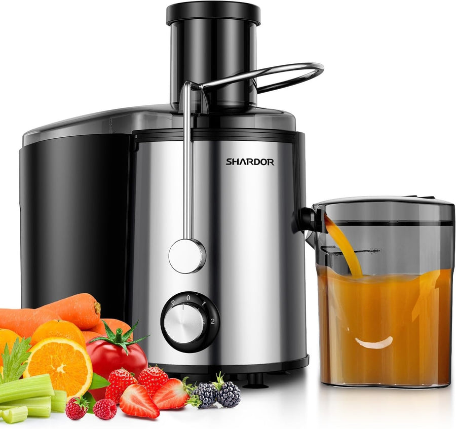 800W Centrifugal Juicer 3 Speed Control Wide Chute High Juice Yield