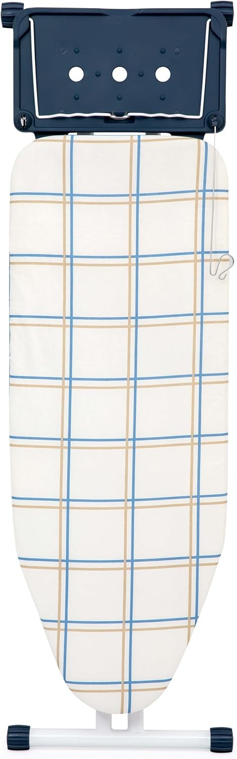 Extra Wide Ironing Board Adjustable Height Heavy Duty Non Slip Foldable