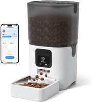 6L WiFi Automatic Cat Feeder Smart App Control Timed Food Dispenser