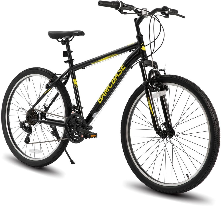 29" Adult Mountain Bike 21 Speed Hardtail MTB V Brake Steel Frame Ride