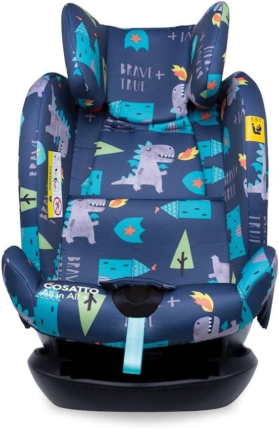 ISOFIX All-in-One Car Seat 0–36kg Birth–12Y Extended Rear Facing