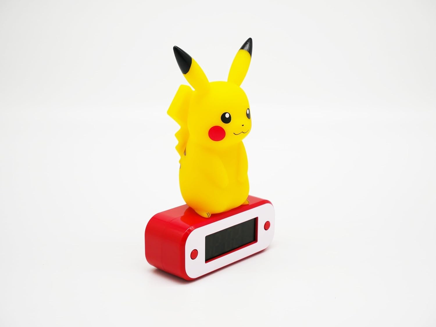 Yellow Character Light Up Alarm Clock LED Display Kids Bedside Gift