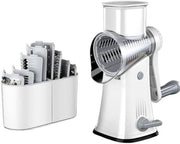 Manual Ice Shaver Snow Cone Maker Portable Hand Crank Slushie Machine